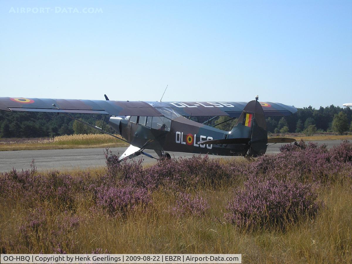 OO-HBQ, Piper L-18C Super Cub (PA-18-95) C/N 18-3130, cs OL-L56 Belgian Army ; Fly In Malle Airport
