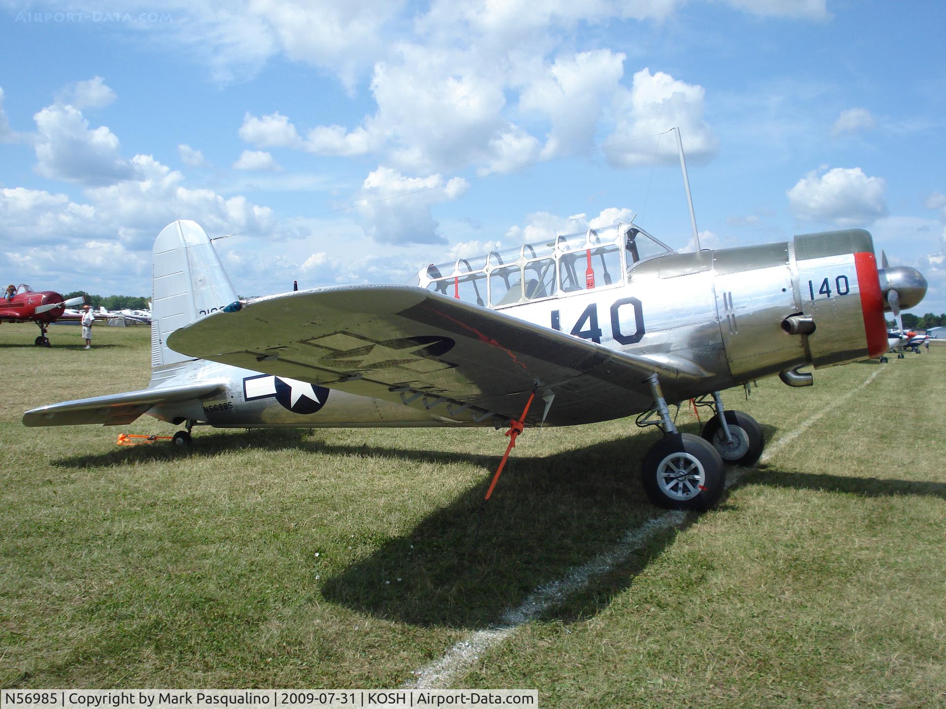 N56985, 1943 Consolidated Vultee BT-13A C/N 8557, Vultee BT-13A