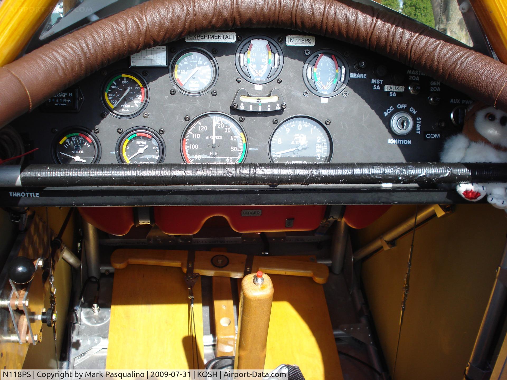 N118PS, 2003 Nieuport 11 Replica C/N 009, Nieuport 11