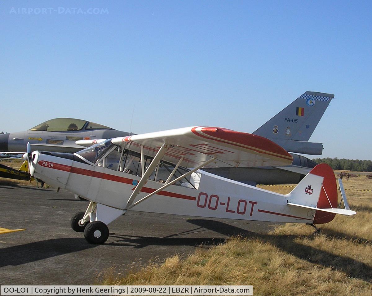 OO-LOT, 1953 Piper L-18C Super Cub (PA-18-95) C/N 18-3218, Fly In Malle Airport , 22 Aug 2009