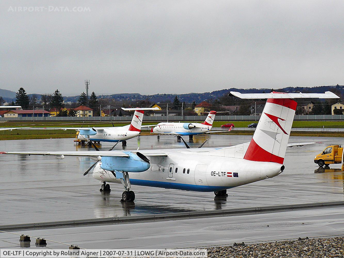 OE-LTF, 1996 De Havilland Canada DHC-8-314Q Dash 8 C/N 423, They wait for the release for Vienna