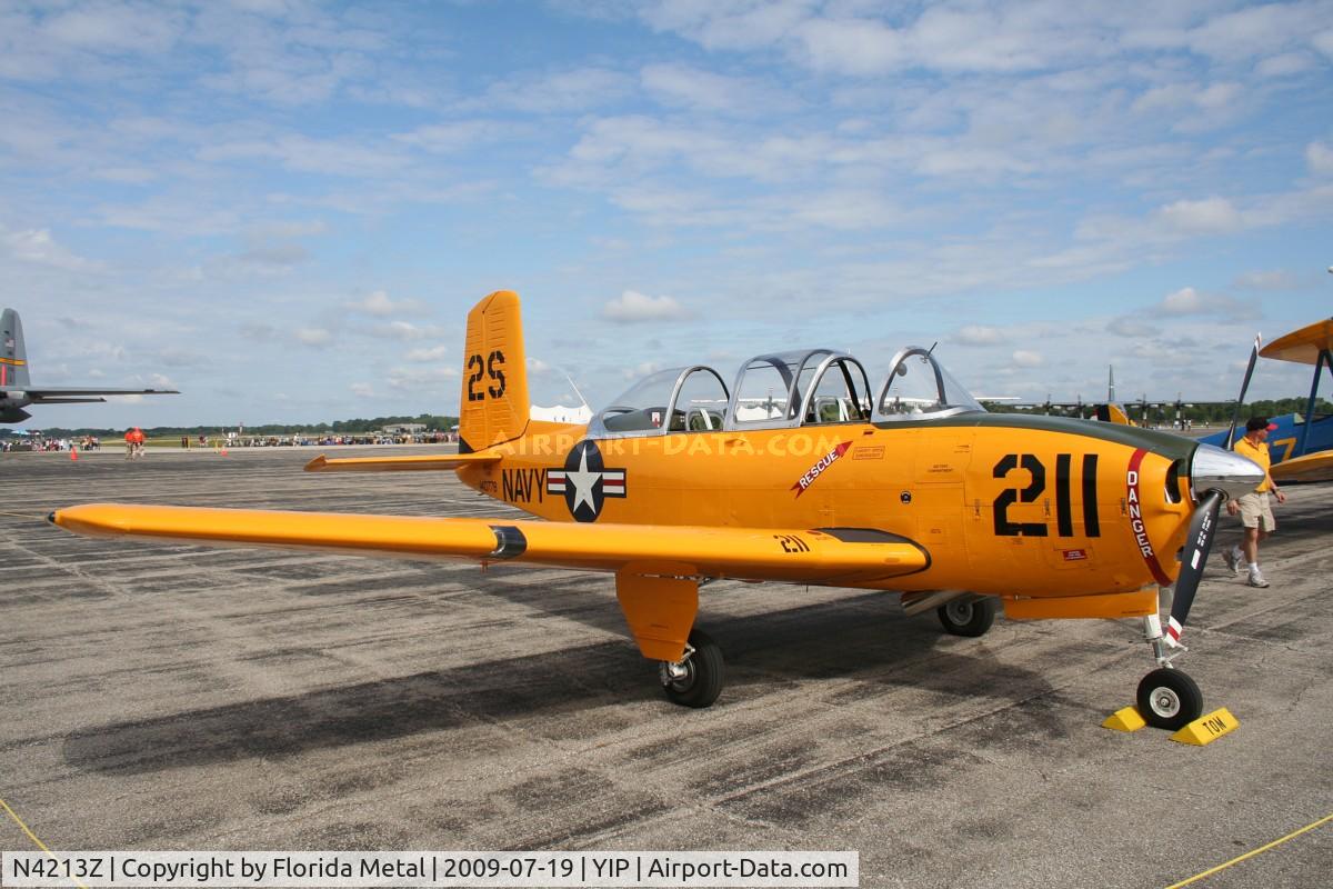 N4213Z, 1955 Beech D-45 (T-34B) Mentor C/N BG-112, T-34B