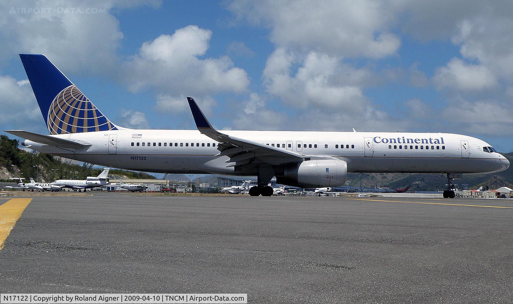 N17122, 1997 Boeing 757-224 C/N 27564, My first Continental