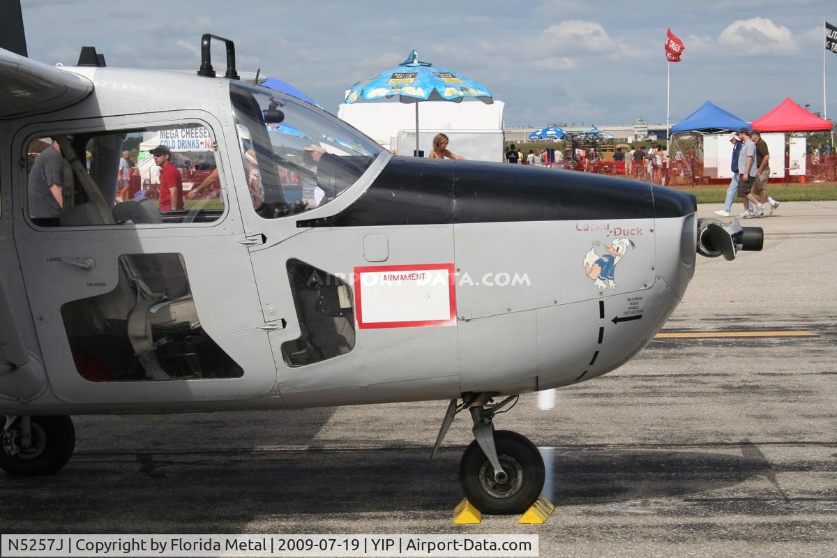 N5257J, 1967 Cessna M337B (O-2A) Super Skymaster C/N 337M-0116 (67-21410), Cessna O-2
