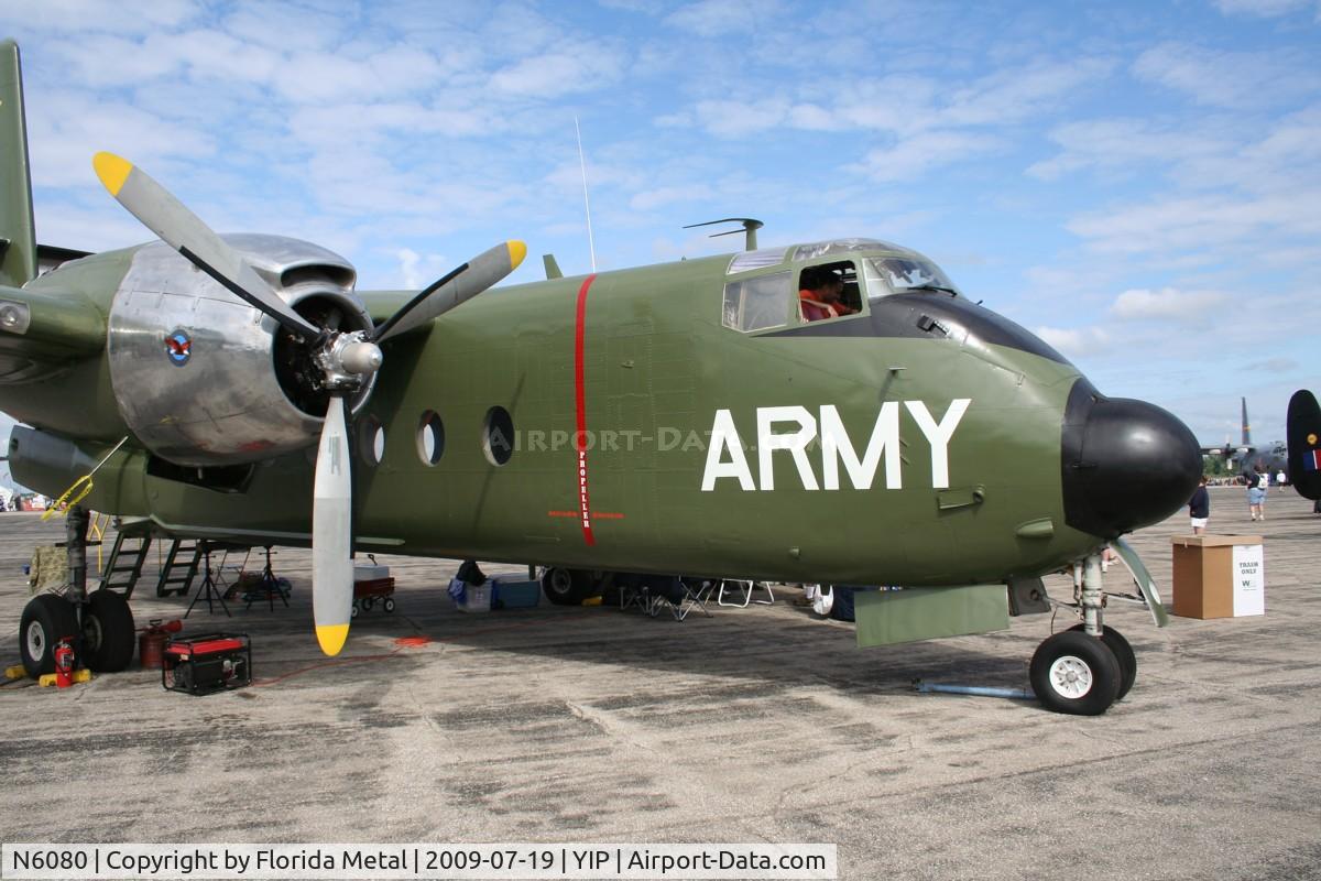 N6080, 1958 De Havilland Canada DHC-4A Caribou C/N 2, C-7A Caribou
