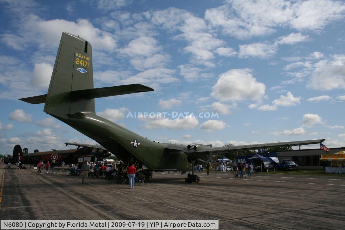 N6080, 1958 De Havilland Canada DHC-4A Caribou C/N 2, C-7A Caribou