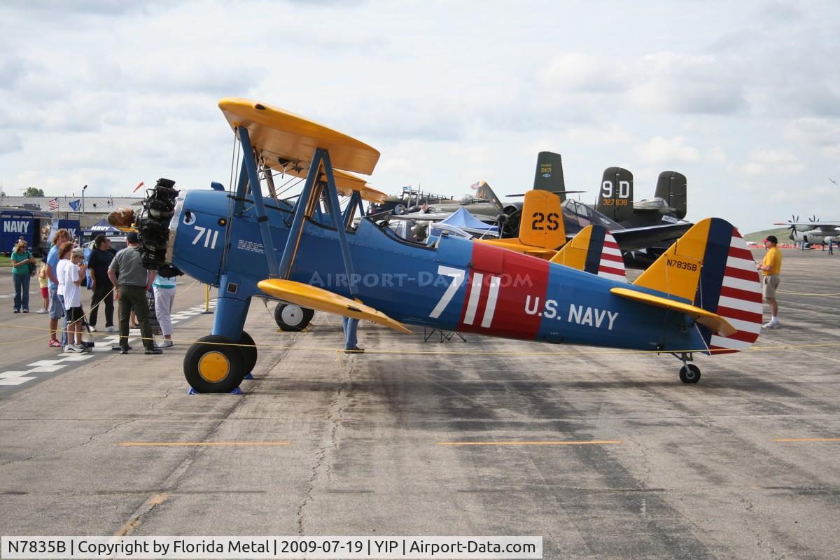 N7835B, Boeing A75N1(PT17) C/N 75-4587, PT-17