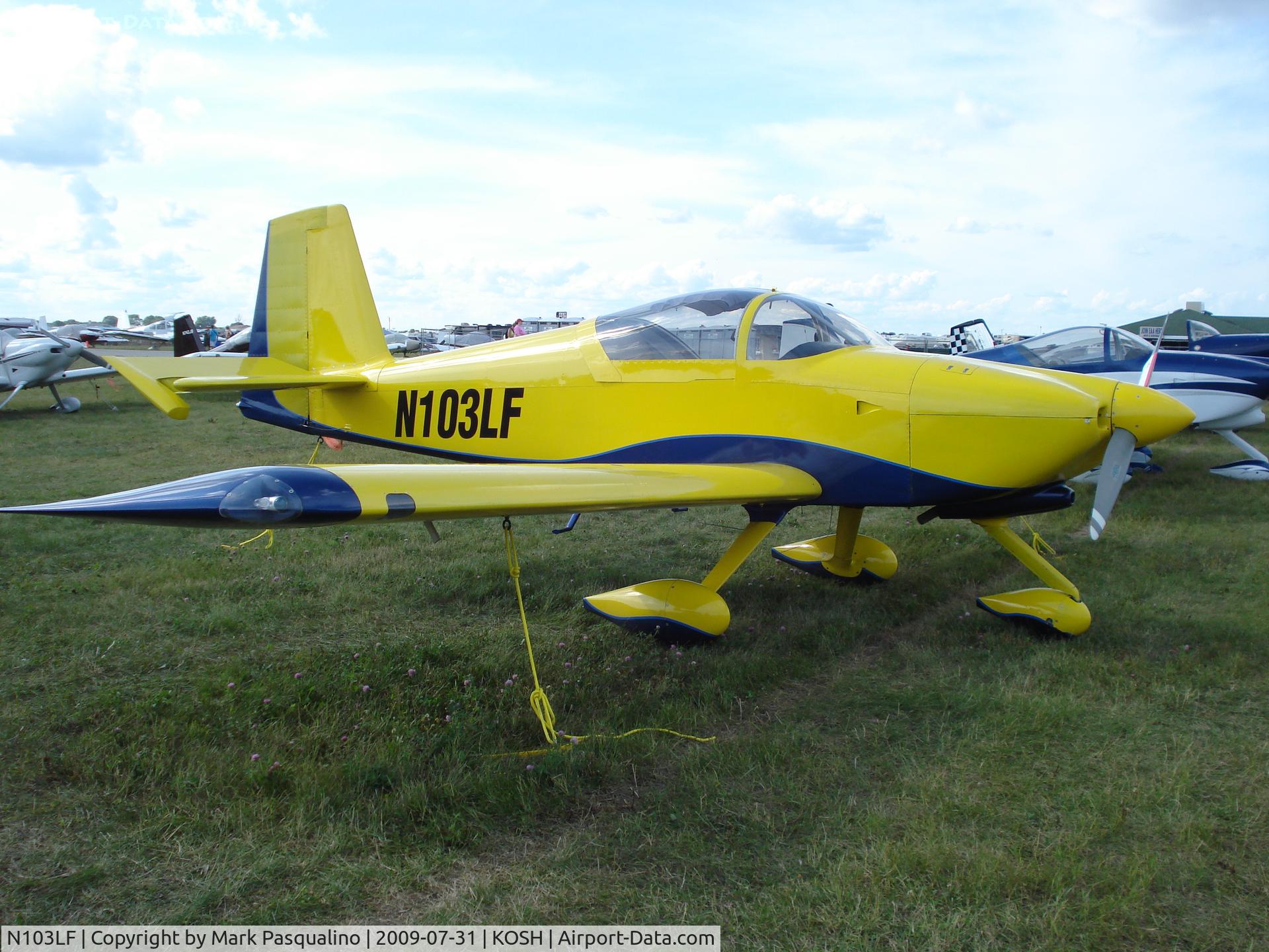 N103LF, 2006 Vans RV-9A C/N 91048, RV-9A