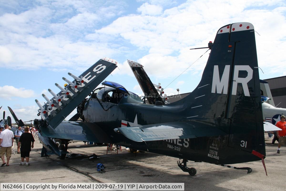 N62466, 1955 Douglas EA-1E Skyraider C/N 10255 (135178), EA-1E