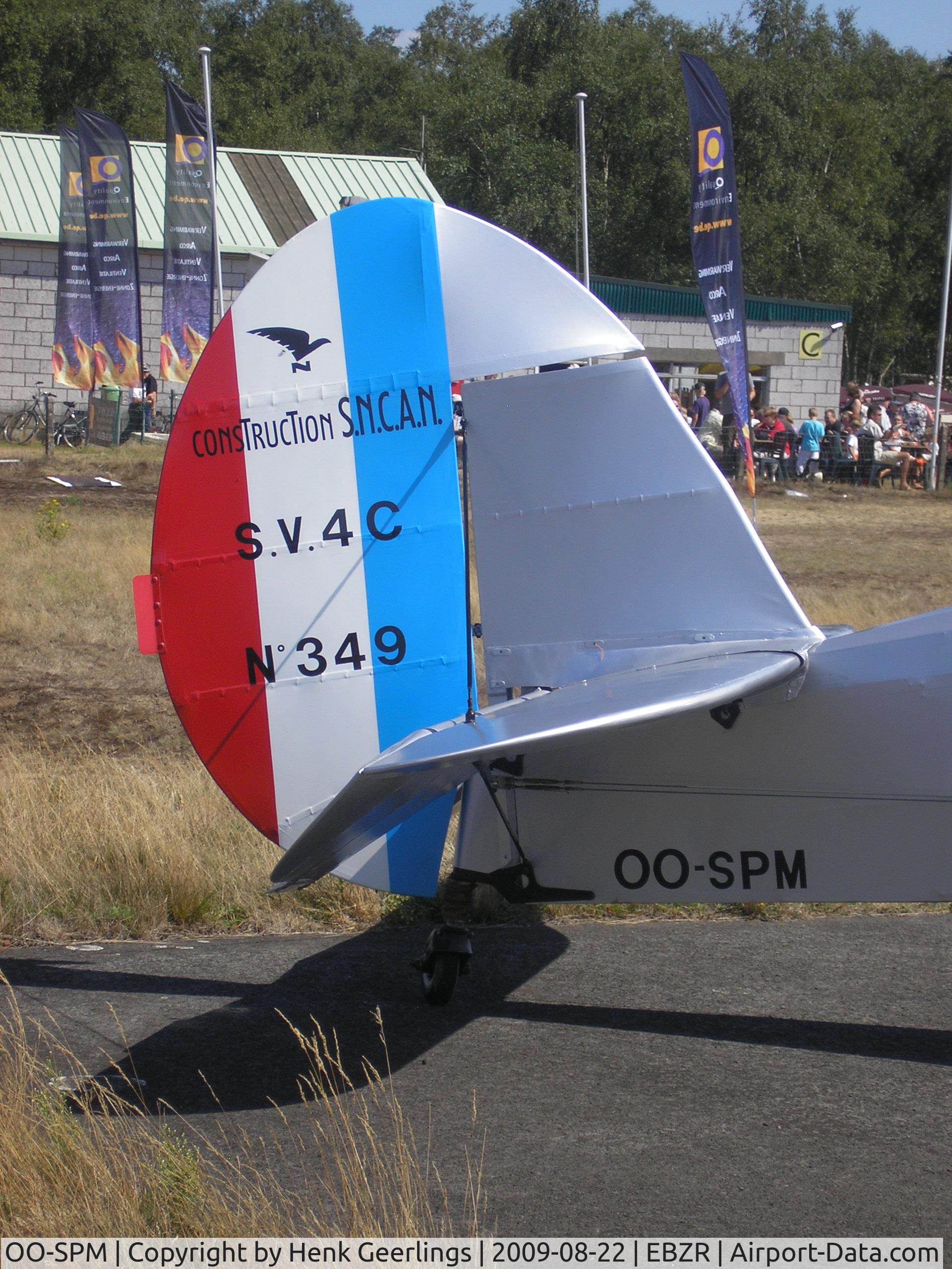 OO-SPM, Stampe-Vertongen SV-4C C/N 349, Fly In Malle Airport , 22 Aug 2009