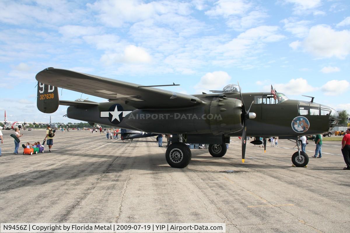 N9456Z, 1943 North American TB-25N Mitchell C/N 108-33214, TB-25N