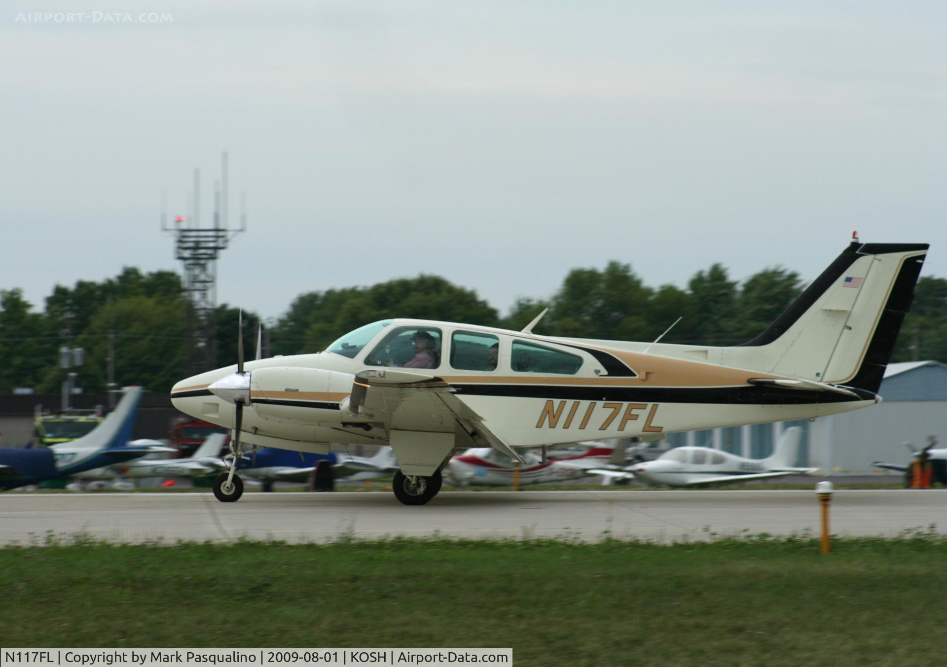 N117FL, 1979 Beech 95-B55 (T42A) Baron C/N TC-2226, Beech B55