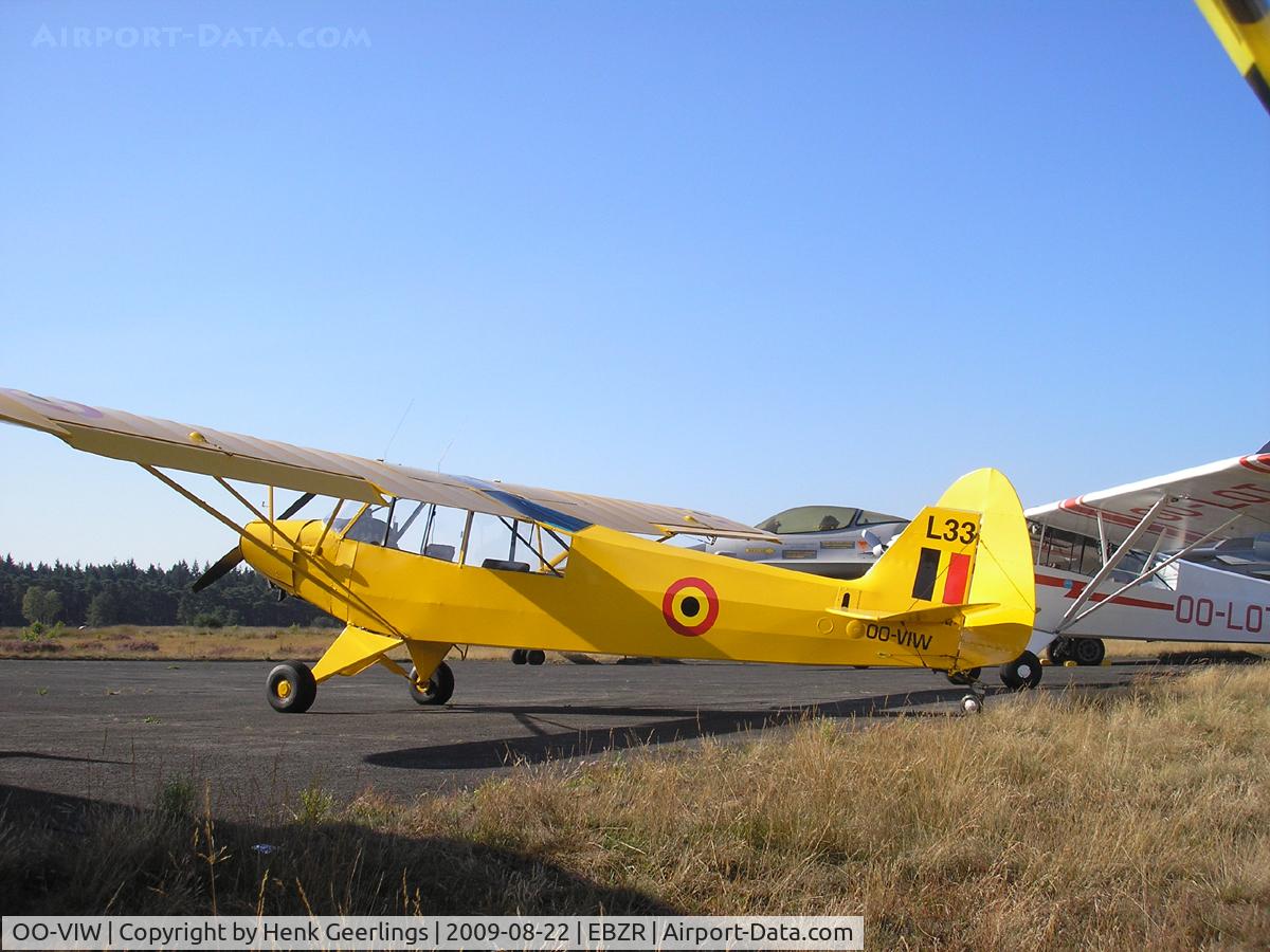 OO-VIW, Piper L-18C Super Cub (PA-18-95) C/N 18-1544, cs L33 Belgian AF ; Fly In Malle Airport