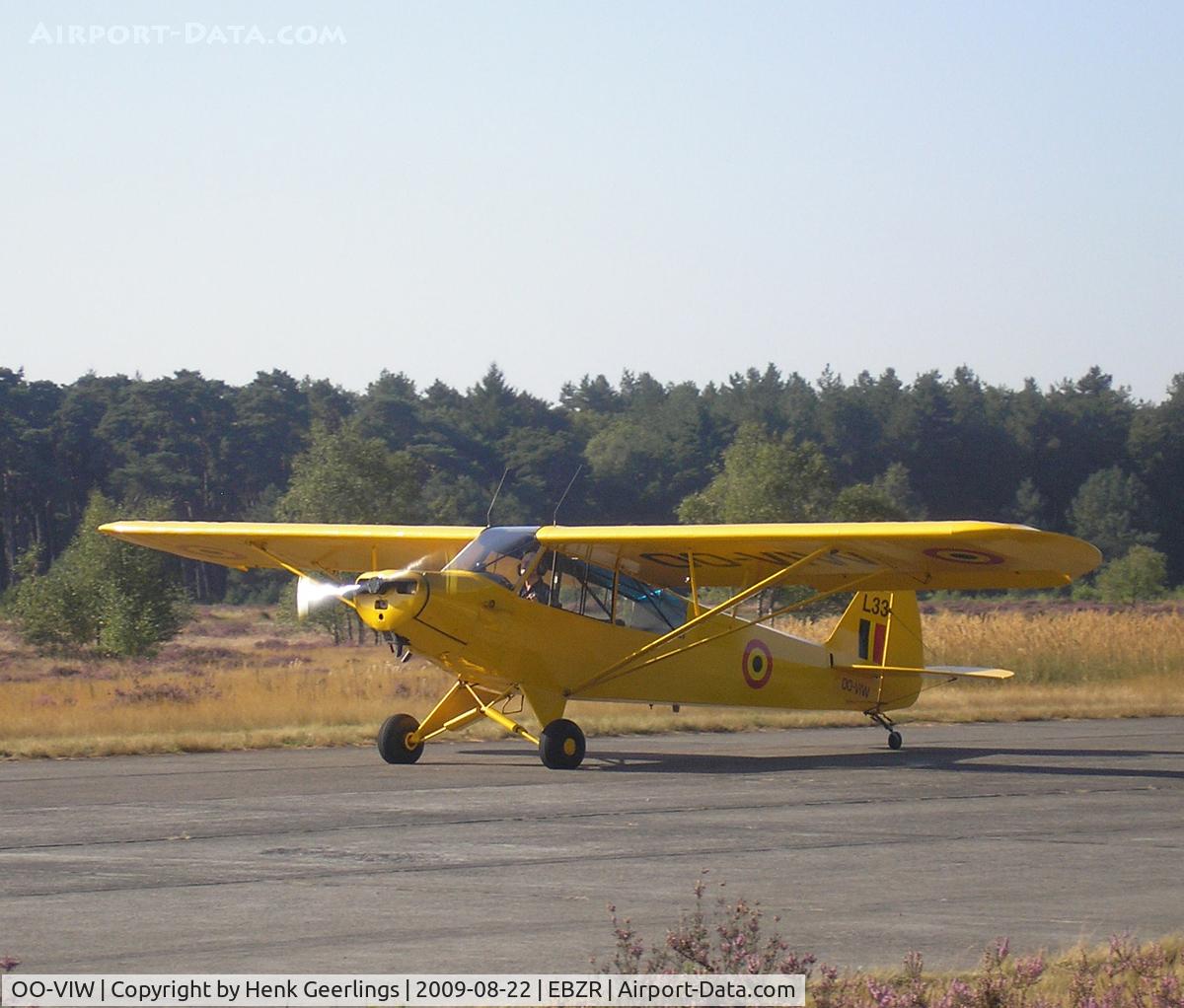 OO-VIW, Piper L-18C Super Cub (PA-18-95) C/N 18-1544, cs L33 Belgian AF ; Fly In Malle Airport