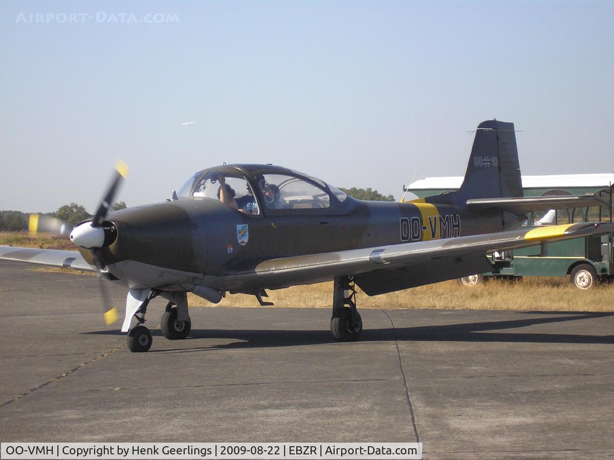 OO-VMH, 1958 Piaggio FWP-149D C/N 026, Fly In Malle Airport , 22 Aug 2009