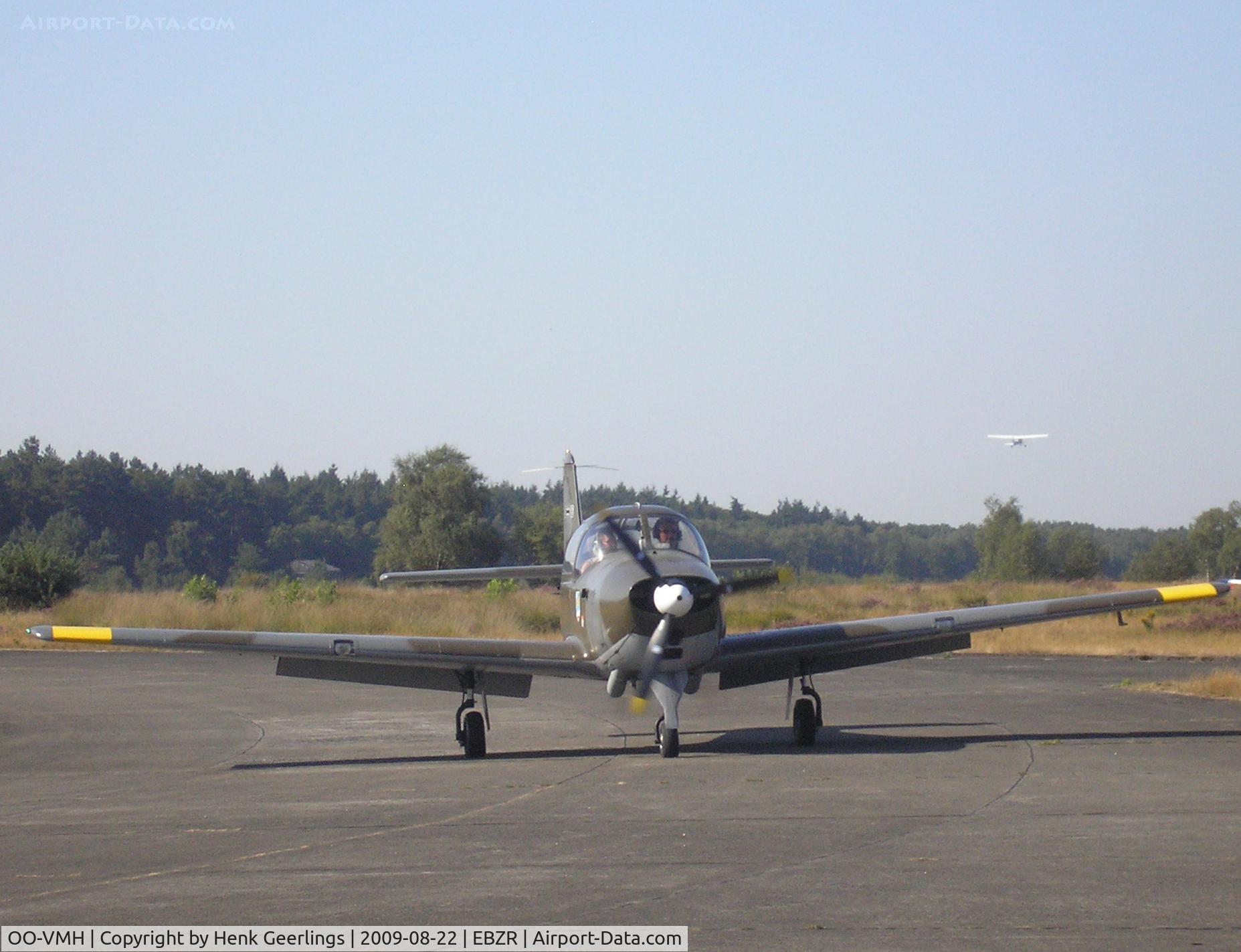 OO-VMH, 1958 Piaggio FWP-149D C/N 026, Fly In Malle Airport , 22 Aug 2009
