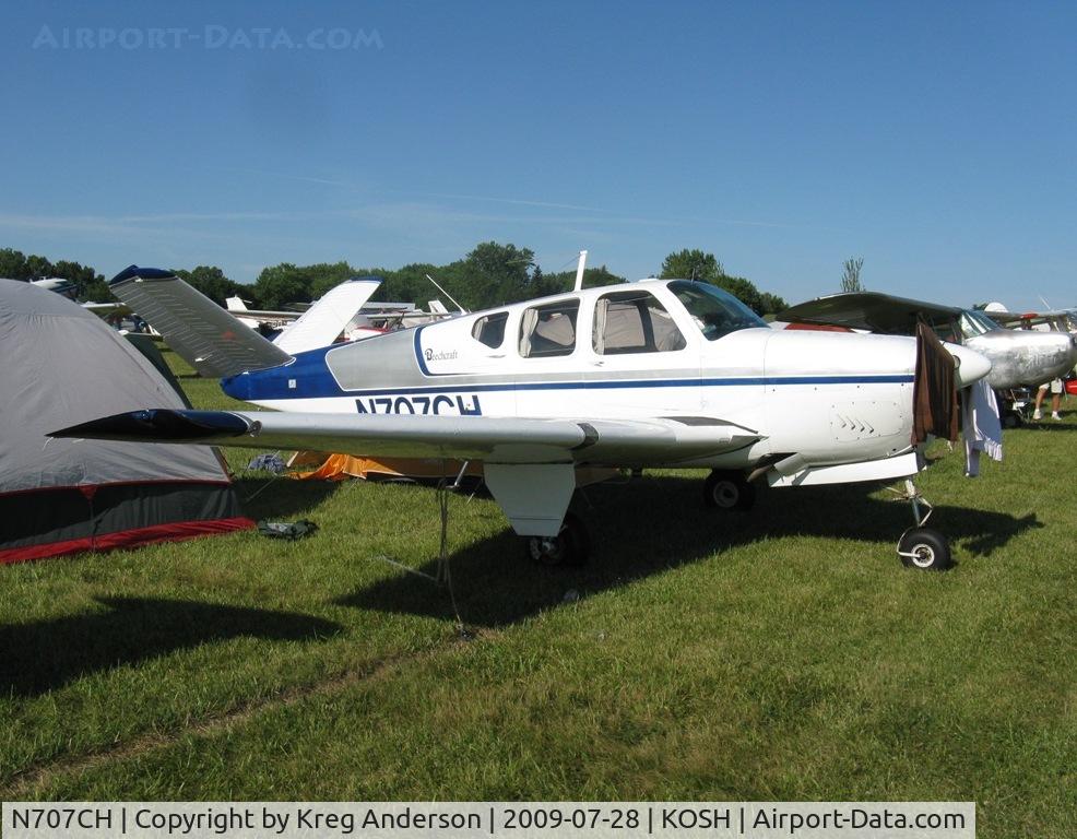N707CH, 1957 Beech H35 Bonanza C/N D-5294, EAA Airventure 2009