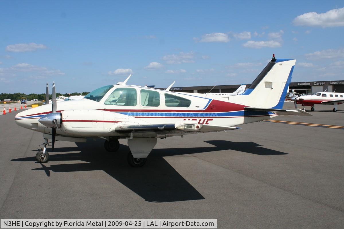 N3HE, 1974 Beech 95-B55 (T42A) Baron C/N TC-1710, Beech B55
