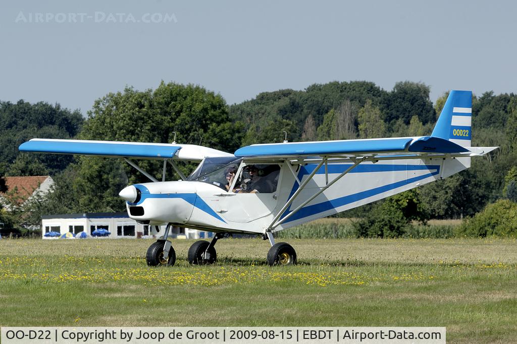 OO-D22, Zenair STOL CH-701 C/N 7-9000, arrival at the old timer fly in.