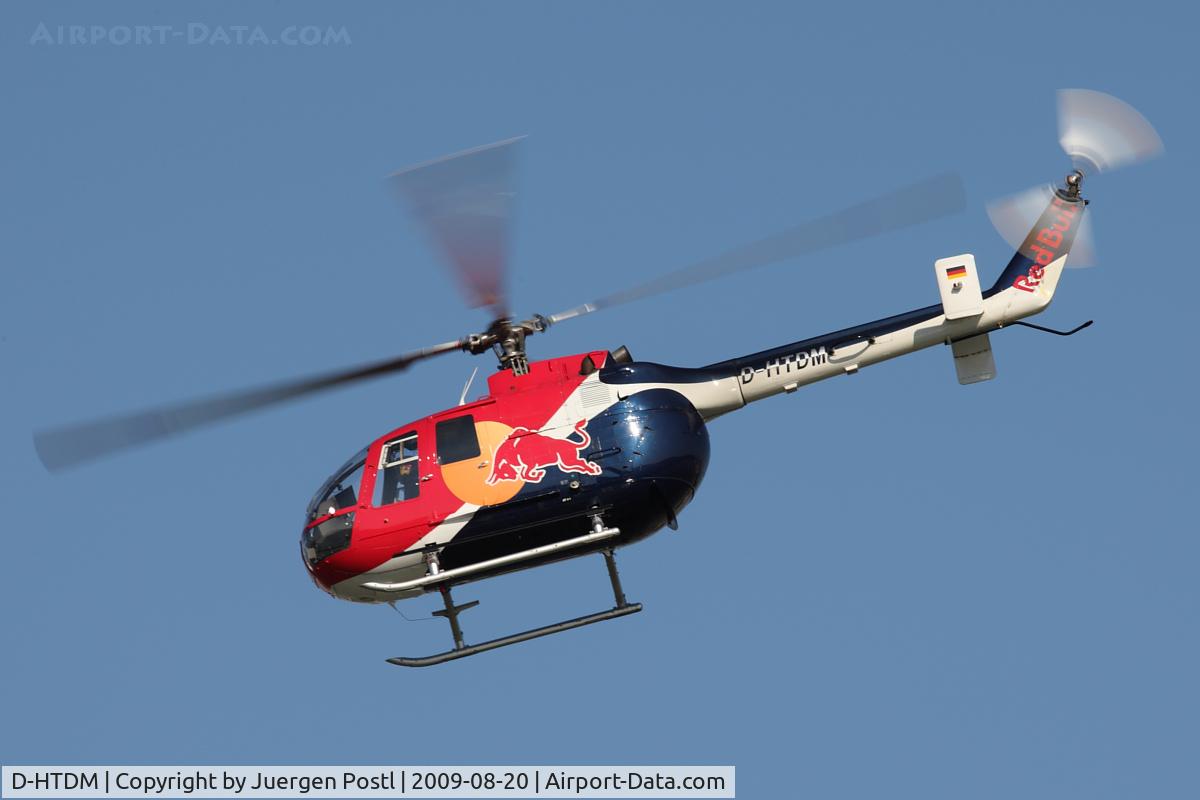 D-HTDM, MBB Bo-105CB-4 C/N S-140, Red Bull Air Race Budapest 2009 - MSS Bolkow BO-105S