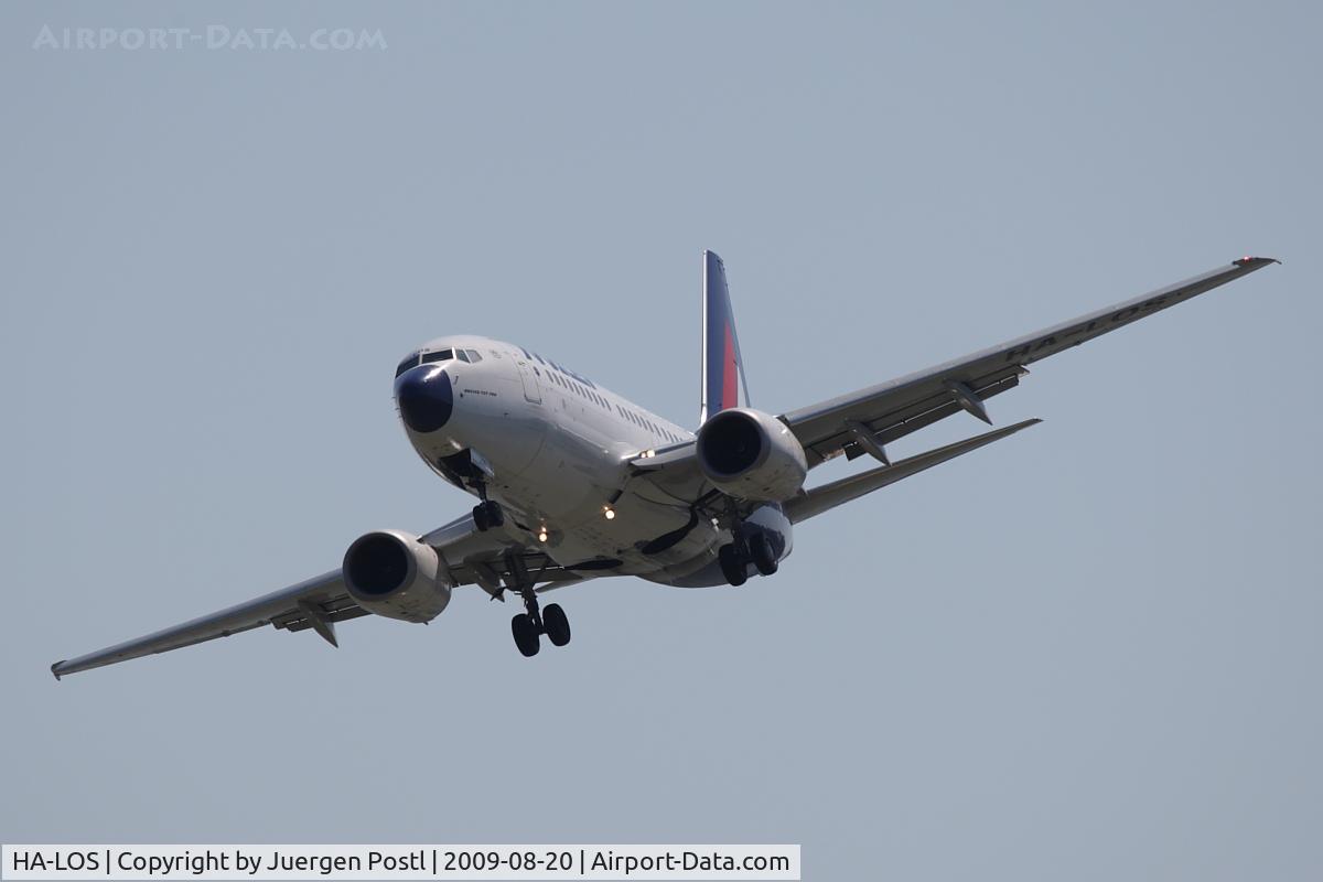 HA-LOS, 2005 Boeing 737-7Q8 C/N 29359, Red Bull Air Race Budapest 2009 - Boeing 737-7Q8