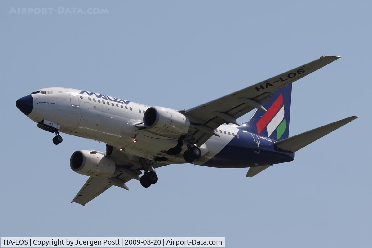 HA-LOS, 2005 Boeing 737-7Q8 C/N 29359, Red Bull Air Race Budapest 2009 - Boeing 737-7Q8
