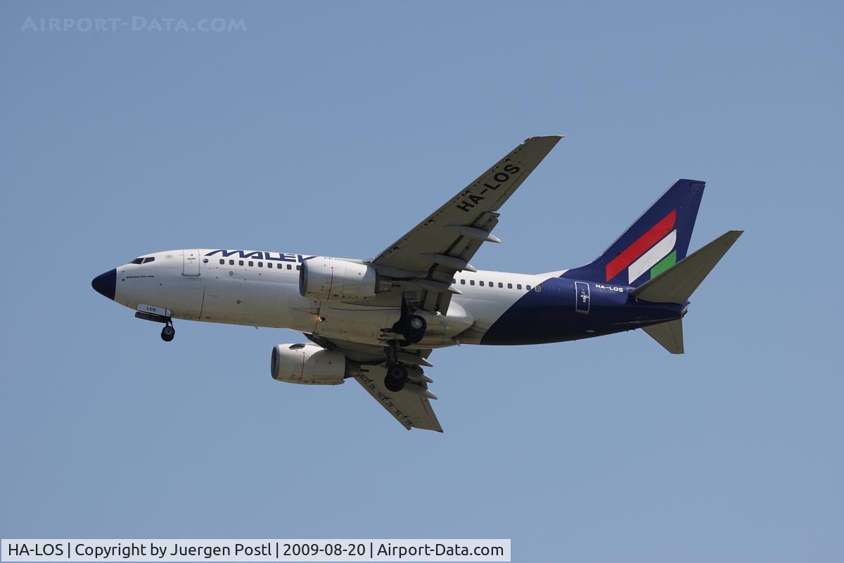HA-LOS, 2005 Boeing 737-7Q8 C/N 29359, Red Bull Air Race Budapest 2009 - Boeing 737-7Q8