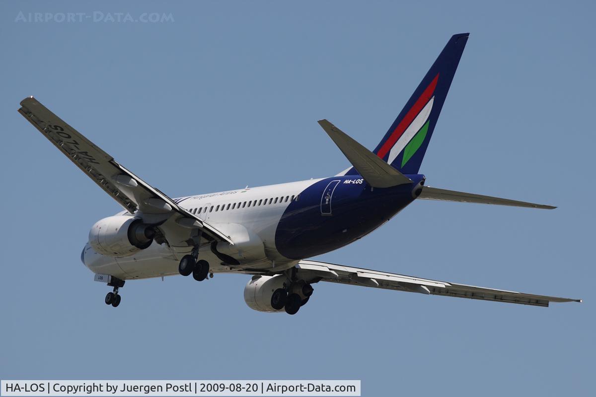 HA-LOS, 2005 Boeing 737-7Q8 C/N 29359, Red Bull Air Race Budapest 2009 - Boeing 737-7Q8