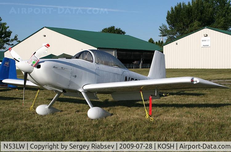 N53LW, Vans RV-8 C/N 82126, EAA AirVenture 2009
