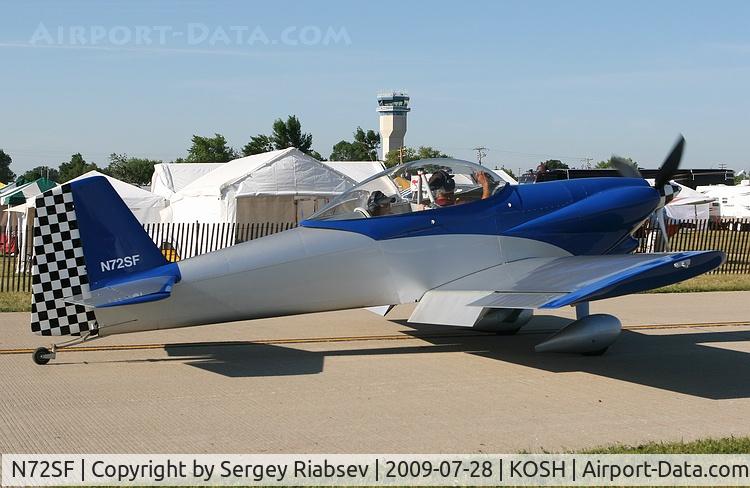 N72SF, 2003 Vans RV-4 C/N 3053, EAA AirVenture 2009