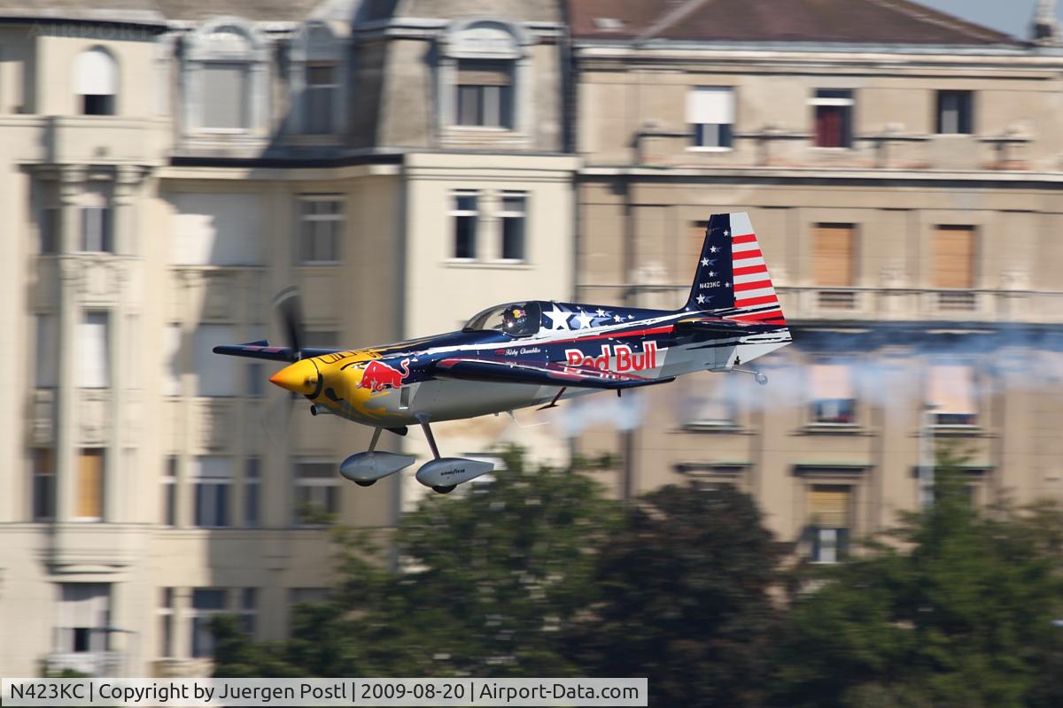 N423KC, 2009 Zivko Edge 540 C/N 0044, Red Bull Air Race Budapest 2009 - Kirby Chambliss
