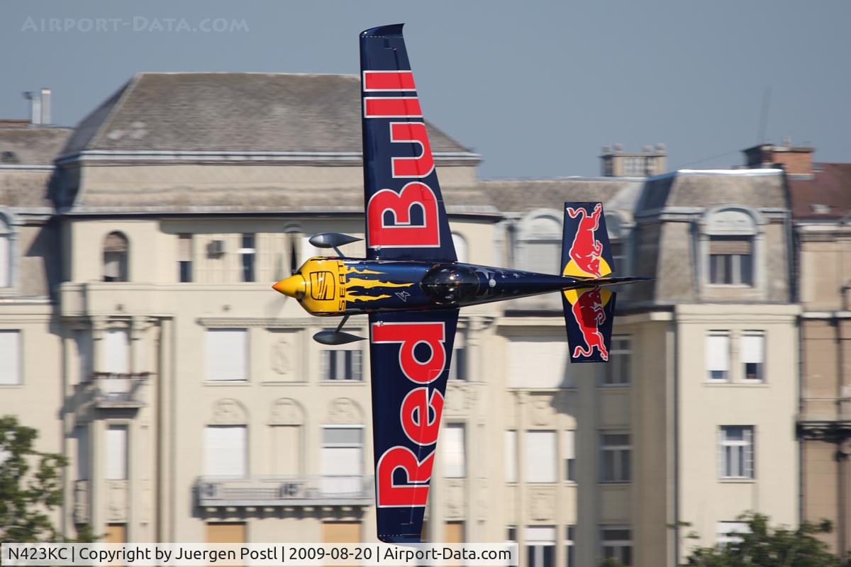 N423KC, 2009 Zivko Edge 540 C/N 0044, Red Bull Air Race Budapest 2009 - Kirby Chambliss