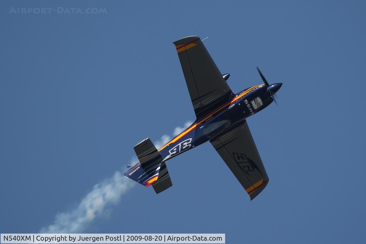 N540XM, 2008 MXR Technologies MXS C/N 003, Red Bull Air Race Budapest 2009 - Alejandro Maclean