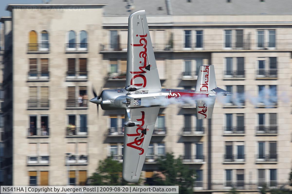 N541HA, 2008 Zivko Edge 540 C/N 0041A, Red Bull Air Race Budapest 2009 - Hannes Arch