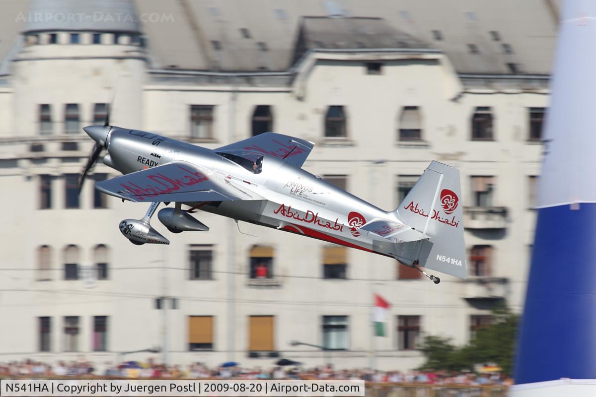 N541HA, 2008 Zivko Edge 540 C/N 0041A, Red Bull Air Race Budapest 2009 - Hannes Arch