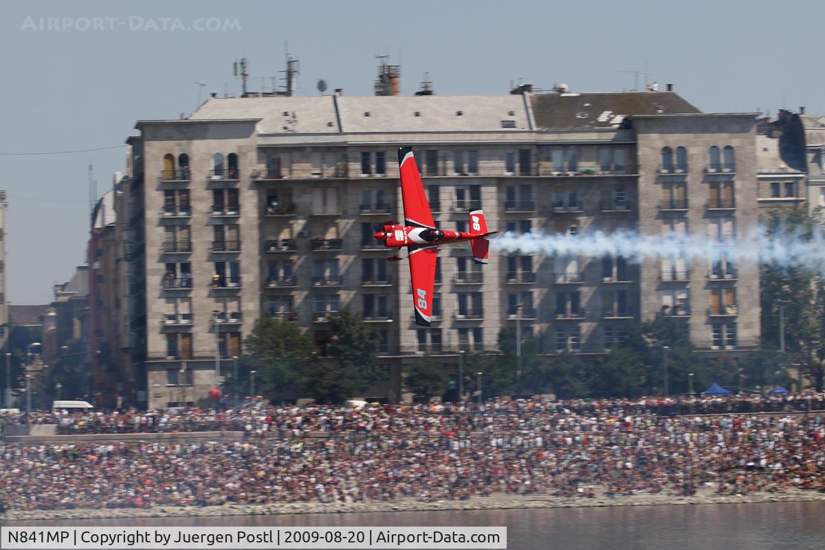 N841MP, 1999 Zivko Edge 540 C/N 0025, Red Bull Air Race Budapest 2009 - Pete McLeod