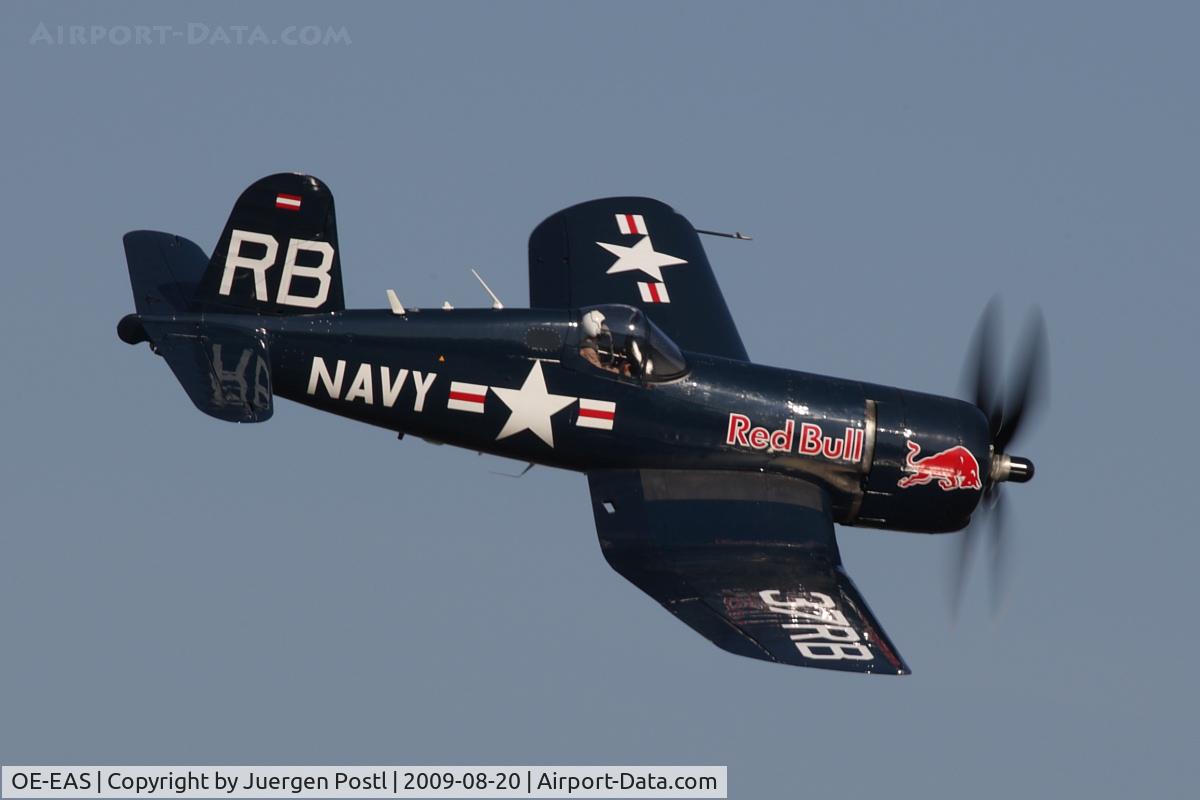OE-EAS, 1945 Vought F4U-4 Corsair C/N 9149, Red Bull Air Race Budapest 2009 - Chance Vought F4U-4