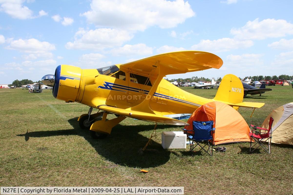 N27E, 1944 Beech D17S Staggerwing C/N 6883, Beech D17S
