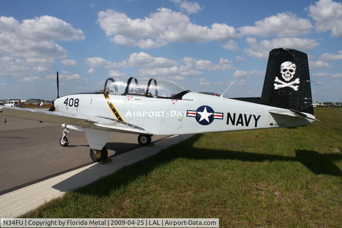 N34FU, 1956 Beech D-45 Mentor C/N BG-180, T-34