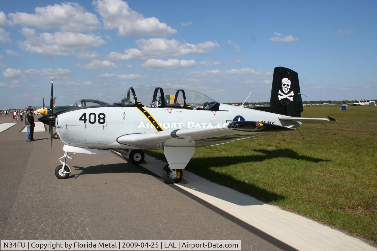 N34FU, 1956 Beech D-45 Mentor C/N BG-180, T-34