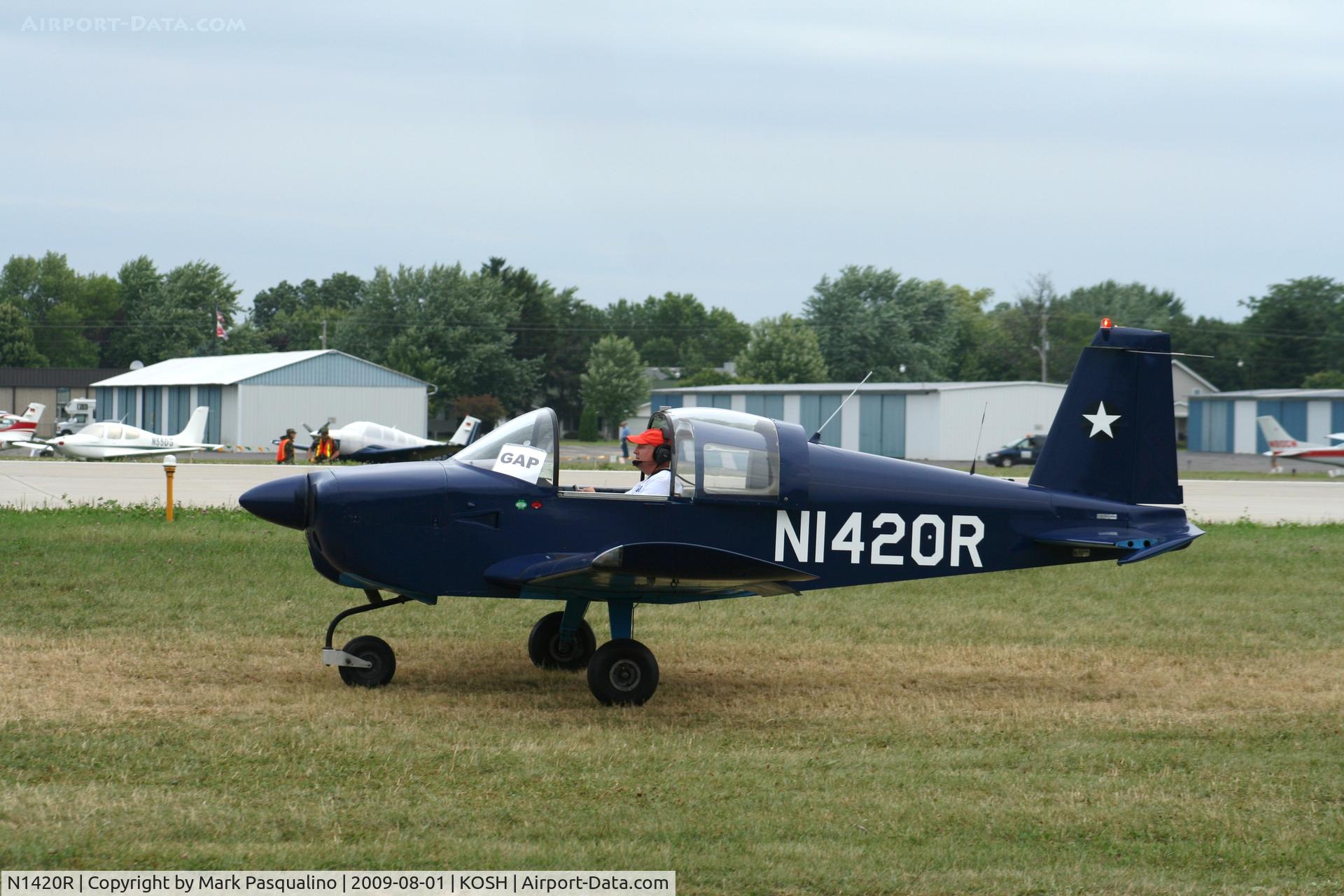 N1420R, 1975 Grumman American AA-1B Trainer C/N AA1B-0520, AA-1B