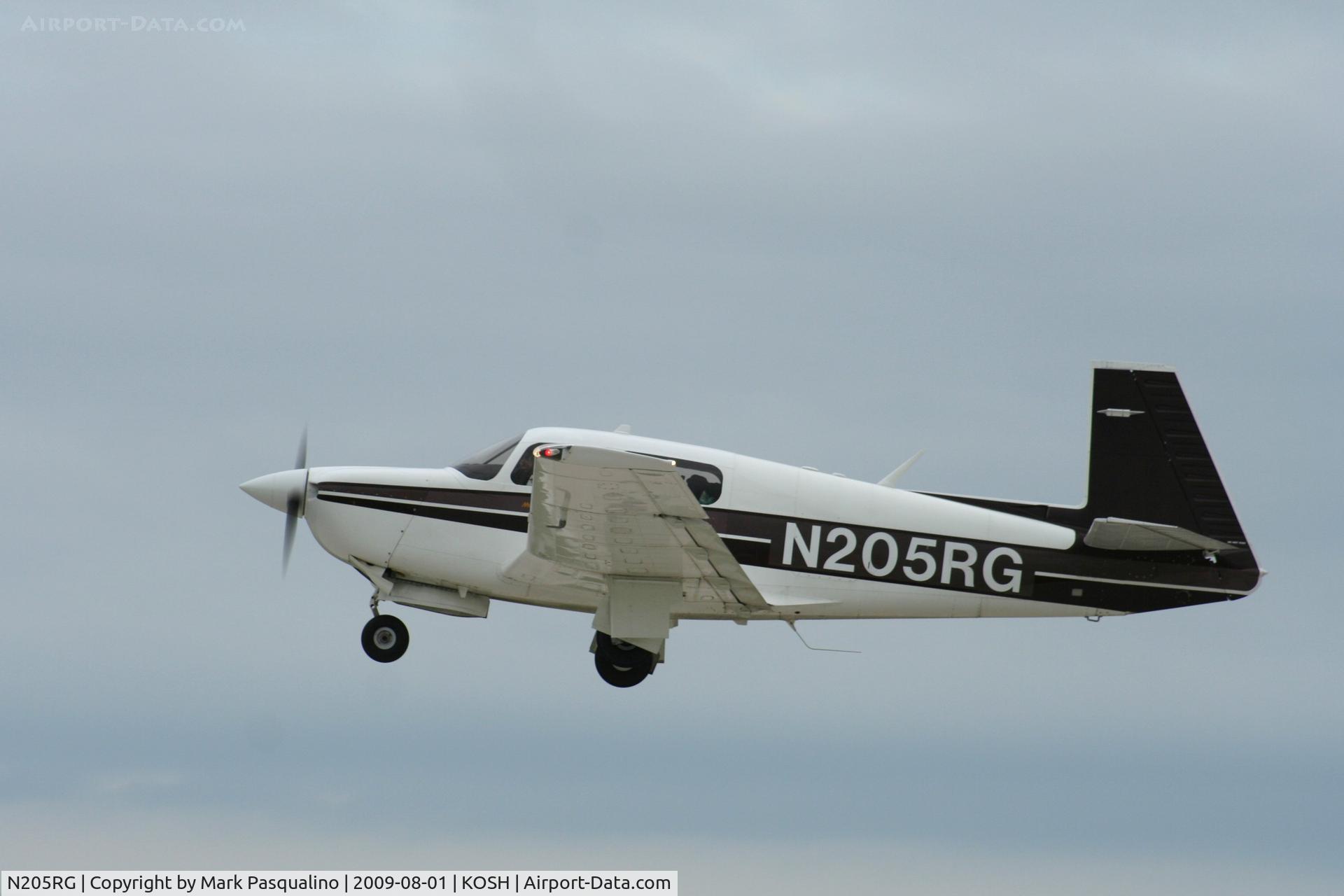 N205RG, 1988 Mooney M20J 201 C/N 243078, Mooney M20J