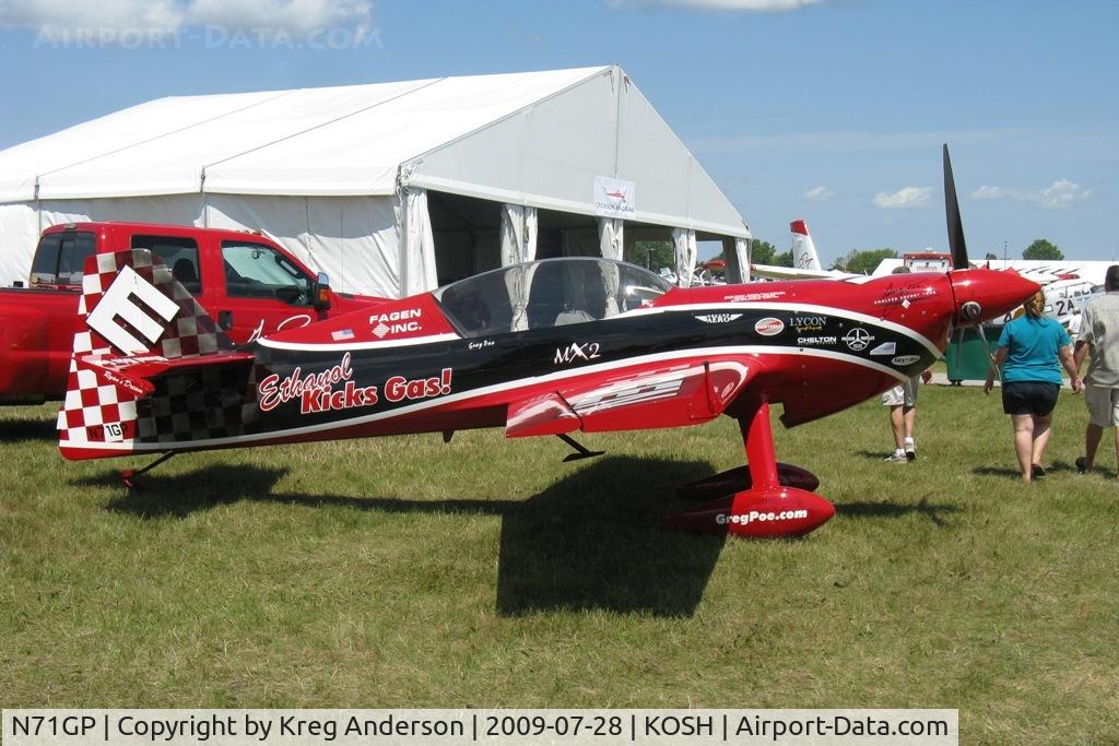 N71GP, 2007 MX Aircraft MX2 C/N 5, EAA Airventure 2009