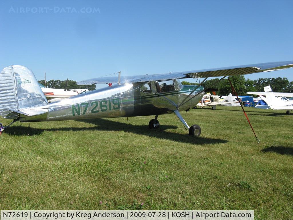 N72619, 1946 Cessna 140 C/N 9795, EAA Airventure 2009