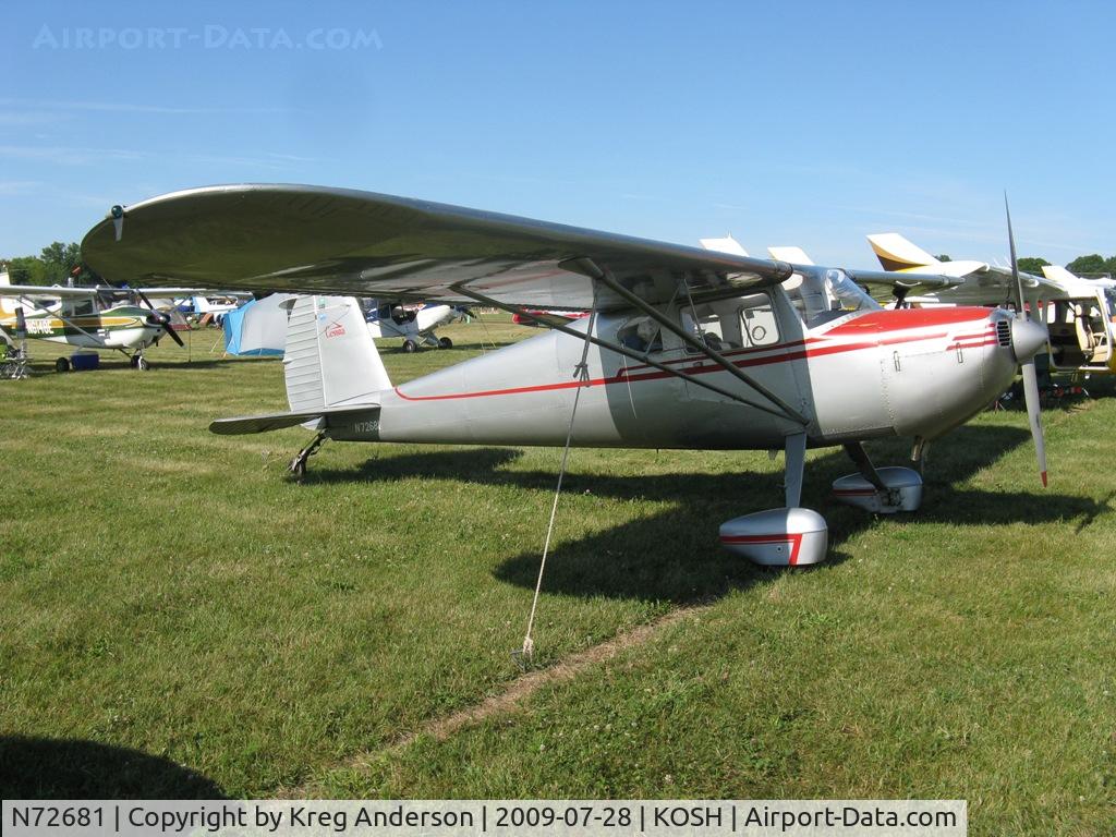 N72681, 1946 Cessna 140 C/N 9857, EAA Airventure 2009