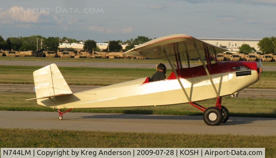 N744LM, 2008 Pietenpol Air Camper C/N KAS197402, EAA Airventure 2009