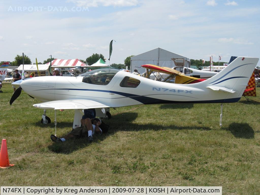 N74FX, 2007 Lancair Legacy C/N L2K-283, EAA Airventure 2009