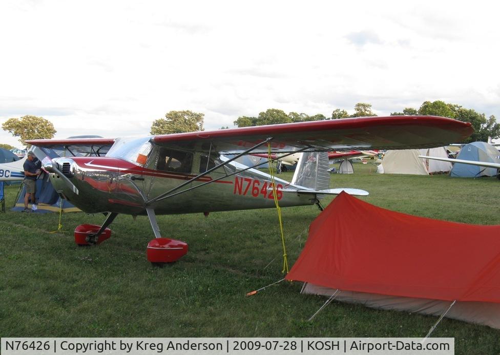 N76426, 1946 Cessna 140 C/N 10852, EAA Airventure 2009