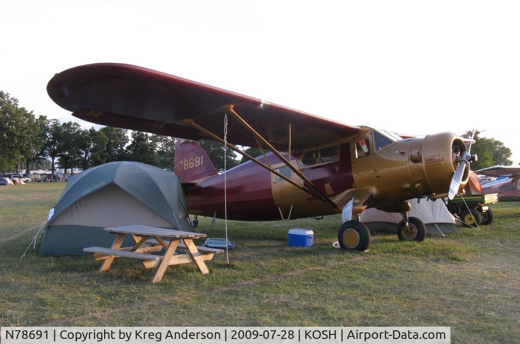 N78691, 1944 Noorduyn UC-64A Norseman C/N 637, EAA Airventure 2009