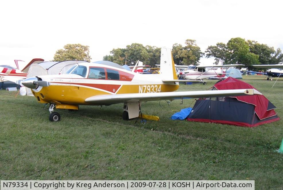 N79334, 1965 Mooney M20C Ranger C/N 2998, EAA Airventure 2009